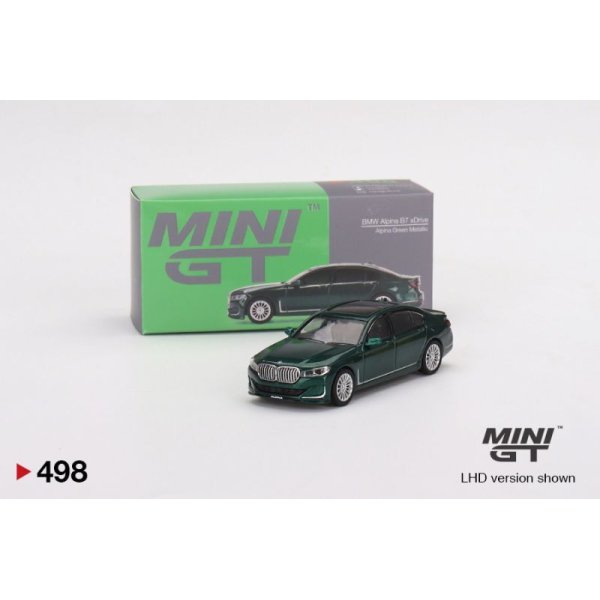 画像1: MINI GT 1/64 BMW Alpina B7 xDrive Alpina Green Metallic (LHD)
