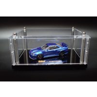 PGM (Private Goods Model) 1/43 Nismo R34 Z-Tune Metallic Blue Luxury package ver. ※フル開閉機能付