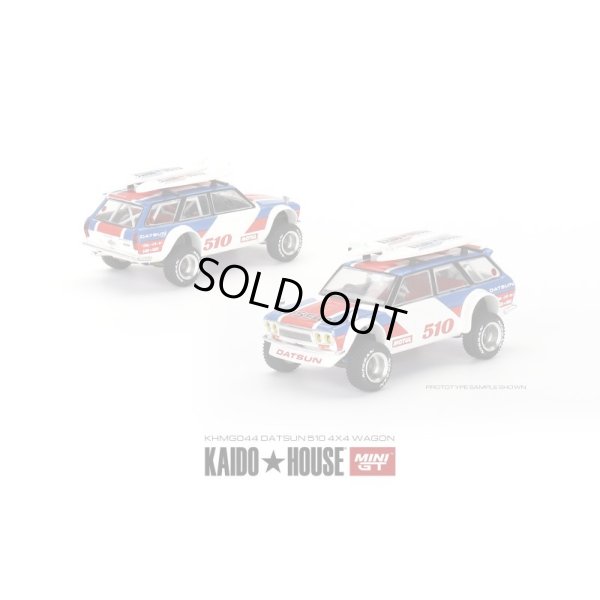 画像1: Mini GT 1/64 Datsun Kaido 510 Wagon Kaido GT Srf Safari RS (RHD)