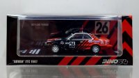 INNO Models 1/64 NISSAN Skyline 2000 Turbo RS-X (DR30) #26 "ADVAN" JTCC 1987 Kenji Takahashi / Takao Wada