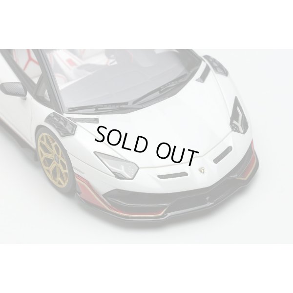 画像9: EIDOLON COLLECTION 1/43 Lamborghini Aventador SVJ Roadster 2020 Ad Personam 2 tone paint Pearl White / Rossocons Limited 150 pcs.