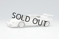 EIDOLON 1/43 Lamborghini Countach LP5000S 1982 with Rear wing Pearl White