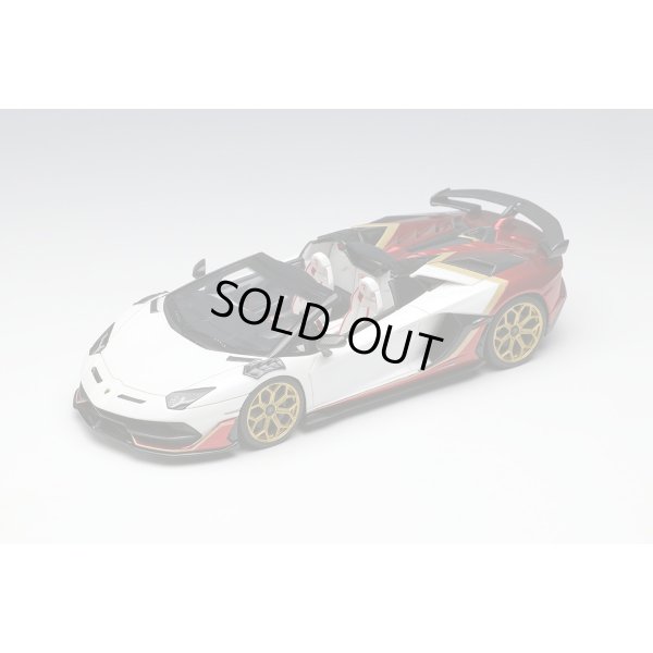 画像6: EIDOLON COLLECTION 1/43 Lamborghini Aventador SVJ Roadster 2020 Ad Personam 2 tone paint Pearl White / Rossocons Limited 150 pcs.