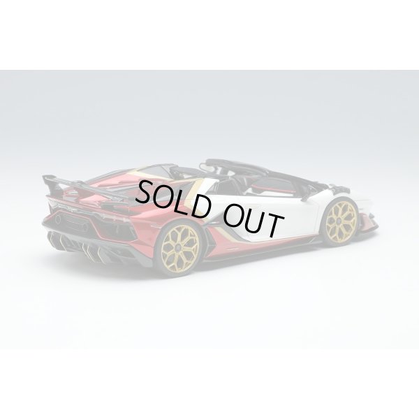 画像4: EIDOLON COLLECTION 1/43 Lamborghini Aventador SVJ Roadster 2020 Ad Personam 2 tone paint Pearl White / Rossocons Limited 150 pcs.