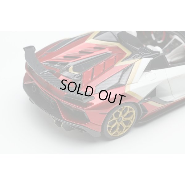 画像10: EIDOLON COLLECTION 1/43 Lamborghini Aventador SVJ Roadster 2020 Ad Personam 2 tone paint Pearl White / Rossocons Limited 150 pcs.