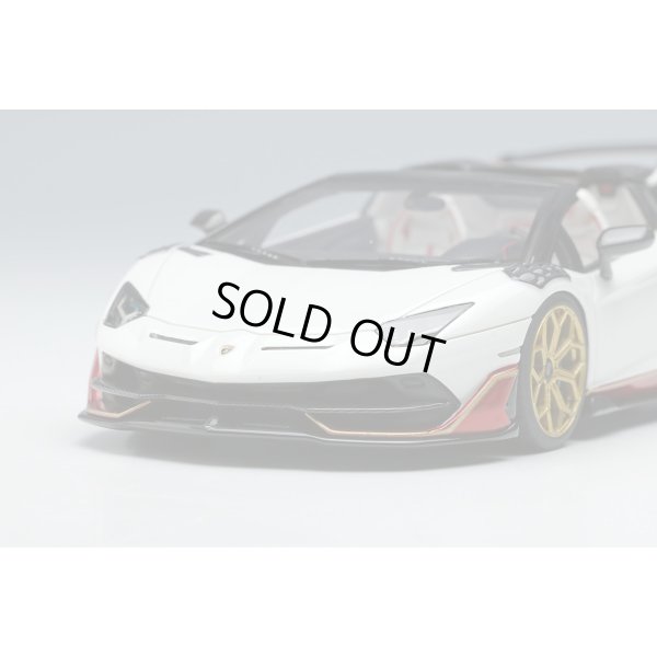 画像14: EIDOLON COLLECTION 1/43 Lamborghini Aventador SVJ Roadster 2020 Ad Personam 2 tone paint Pearl White / Rossocons Limited 150 pcs.