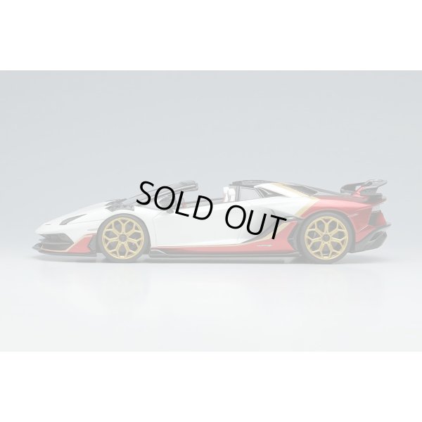 画像16: EIDOLON COLLECTION 1/43 Lamborghini Aventador SVJ Roadster 2020 Ad Personam 2 tone paint Pearl White / Rossocons Limited 150 pcs.