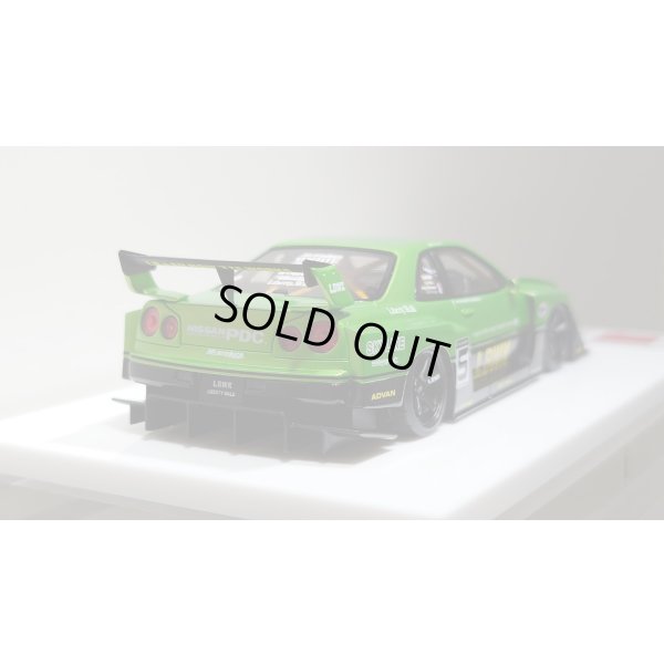 画像10: EIDOLON 1/43 LB-ER34 Super Silhouette SKYLINE Giallo Verde Pearl / Black Tow-tone color Limited 35 pcs.