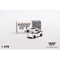 MINI GT 1/64 Porsche 911 (992) GT3 White (RHD)