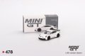 MINI GT 1/64 Porsche 911 (992) GT3 White (RHD)