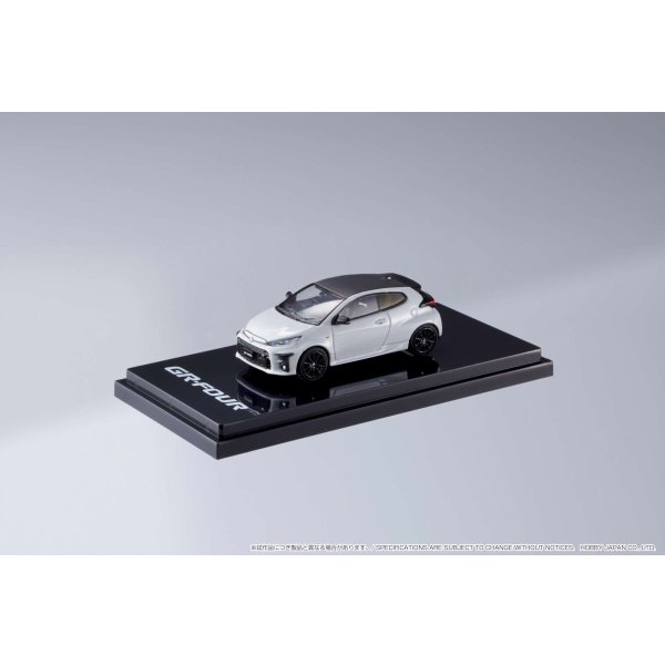画像2: Hobby JAPAN 1/64 Toyota GR Yaris RZ High Performance Platinum White Pearl Mica