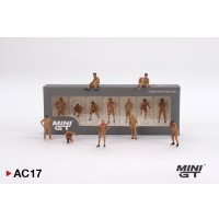 MINI GT 1/64 Metal Figure Camel Trophy Crew