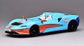 CM MODEL 1/64 McLaren Elva Gulf Sky Blue / Orange