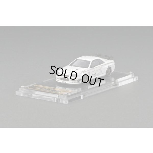 画像1: ignition model 1/64 Nissan Skyline GT-R Mine`s (R34) White