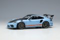 EIDOLON 1/43 Porsche 911 (991.2) GT3 RS Weissach package 2018 Gulf Blue Limited 160 pcs.