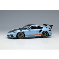 EIDOLON 1/43 Porsche 911 (991.2) GT3 RS Weissach package 2018 Gulf Blue Limited 160 pcs.