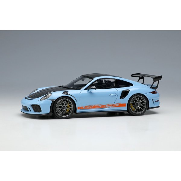 画像1: EIDOLON 1/43 Porsche 911 (991.2) GT3 RS Weissach package 2018 Gulf Blue Limited 160 pcs.