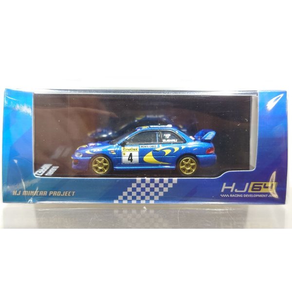 画像1: Hobby JAPAN 1/64 Subaru Impreza WRC 1997 #4 (Monte Carlo) / Winner