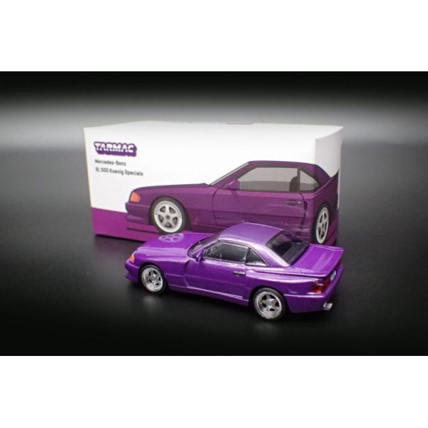 画像2: Tarmac Works 1/64 Mercedes-Benz SL 500 Koenig Specials Purple