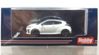 Hobby JAPAN 1/64 Toyota GR Yaris RZ High Performance Platinum White Pearl Mica