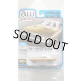 auto world 1/64 1974 Dodge Challenger Rally Golden Haze/Flat White