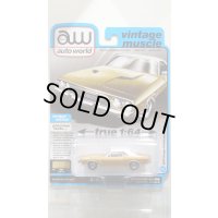 auto world 1/64 1974 Dodge Challenger Rally Golden Haze/Flat White