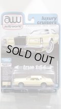 auto world 1/64 Lincoln Continental Mark V Cream