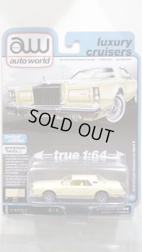 auto world 1/64 Lincoln Continental Mark V Cream