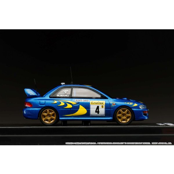画像4: Hobby JAPAN 1/64 Subaru Impreza WRC 1997 #4 (Monte Carlo) / Winner