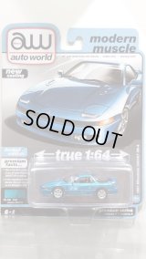 auto world 1/64 1991 Mitsubishi 3000GT VR4 Jamaica Blue