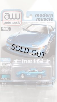 auto world 1/64 1991 Mitsubishi 3000GT VR4 Jamaica Blue