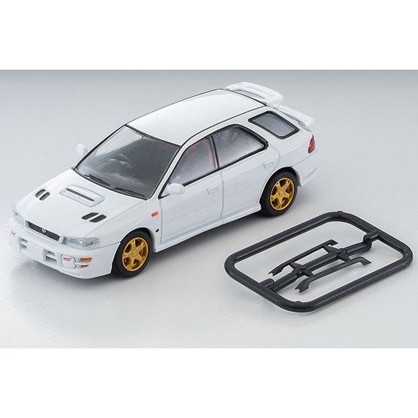 画像9: TOMYTEC 1/64 Limited Vintage NEO Subaru Impreza Pure Sports Wagon WRX STi Version V (White) 1998