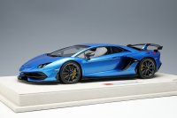 EIDOLON 1/18 Lamborghini Aventador SVJ 2018 (Nireo wheel) Blu Aegir  Limited 60 pcs.