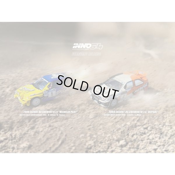 画像5: INNO Models 1/64 Ford Escort RS COSWORTH #4 "REPSOL" SAFARY RALLY KENYA 1996 C.Sainz / L.Moya