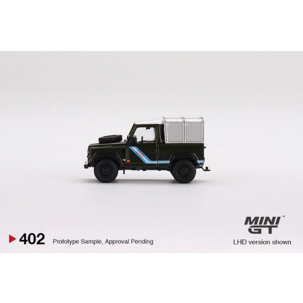 画像4: MINI GT 1/64 Land Rover Defender 90 Pickup Bronze Green (RHD)