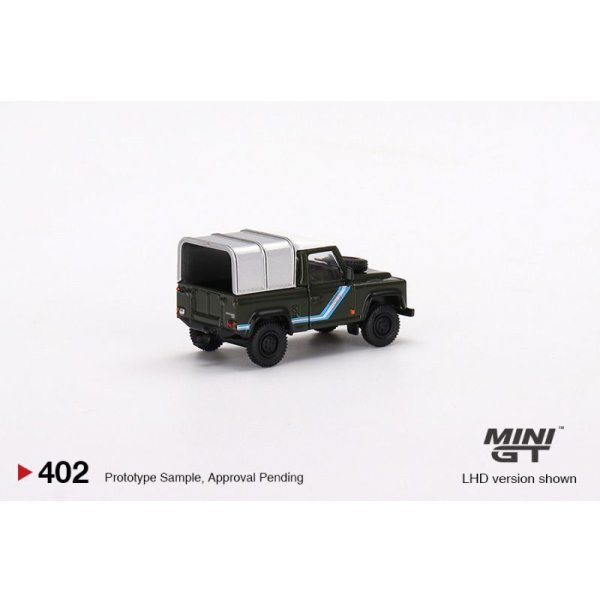 画像3: MINI GT 1/64 Land Rover Defender 90 Pickup Bronze Green (RHD)