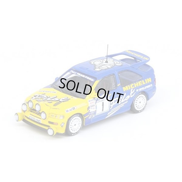 画像2: INNO Models 1/64 Ford Escort RS COSWORTH #1 "MICHELIN PILOT" British Rally Championship 1994 M.Wilson B.Thomas