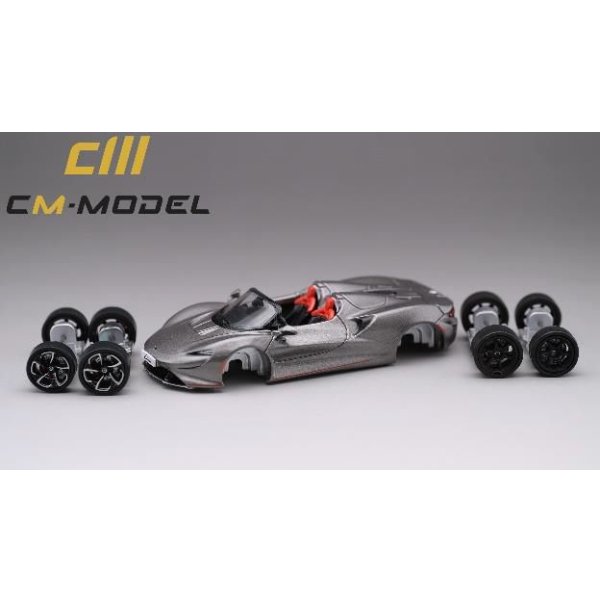 画像5: CM MODEL 1/64 McLaren Elva Metallic Gray