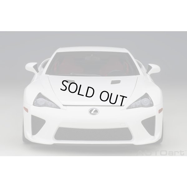 画像5: AUTOart 1/18 Lexus LFA (Whitest White)