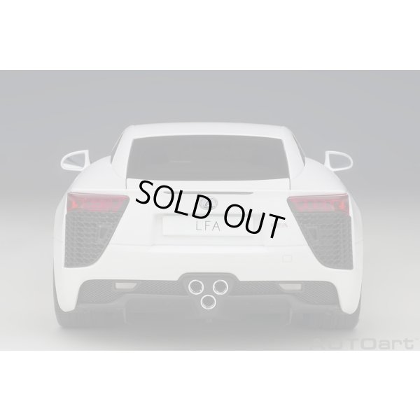 画像6: AUTOart 1/18 Lexus LFA (Whitest White)