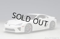 AUTOart 1/18 Lexus LFA (Whitest White)