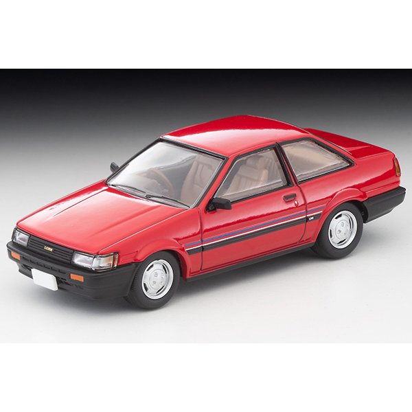 画像1: TOMYTEC 1/64 Limited Vintage NEO Toyota Corolla Levin 2 Door Lime (Red) 1984
