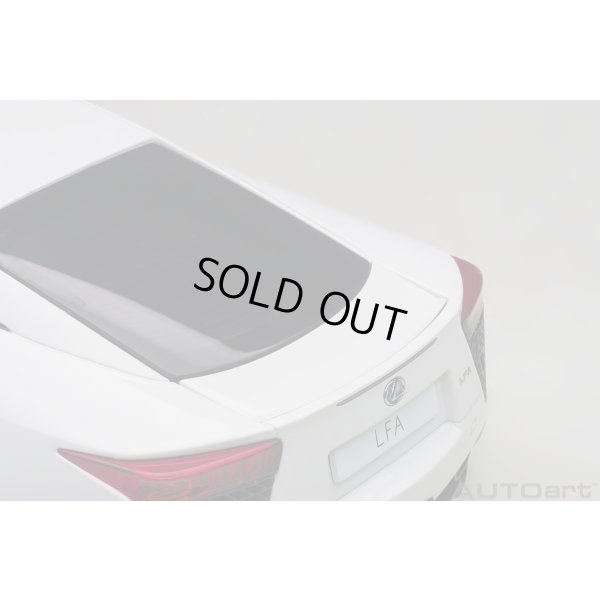 画像15: AUTOart 1/18 Lexus LFA (Whitest White)
