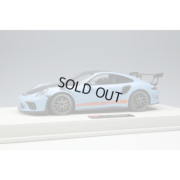 画像1: EIDOLON 1/18 Porsche 911 (991.2) GT3 RS Weissach Package 2018 Gulf Blue