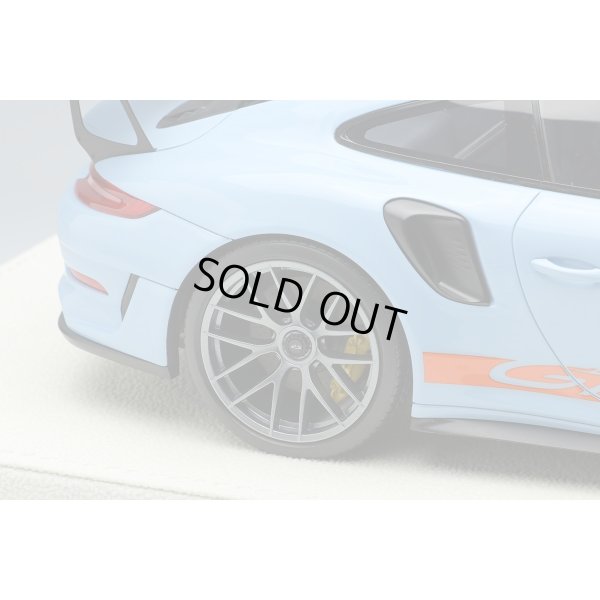 画像5: EIDOLON 1/18 Porsche 911 (991.2) GT3 RS Weissach Package 2018 Gulf Blue