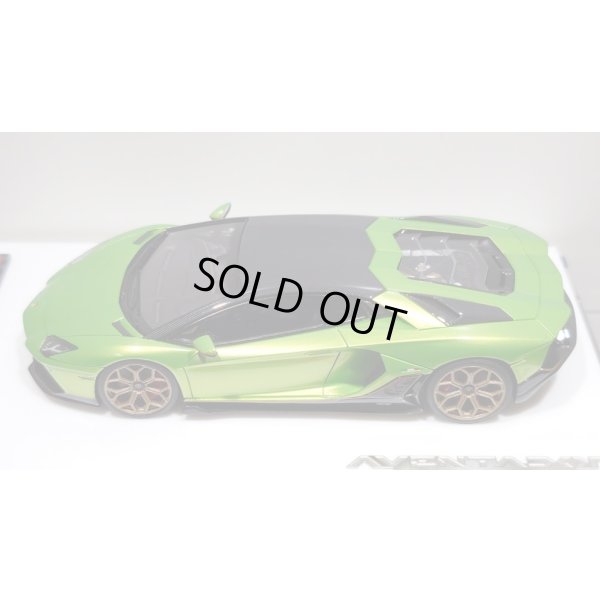 画像4: EIDOLON 1/43 Lamborghini Aventador LP780-4 Ultimae 2021 (Leirion Wheel) Giallo Verde Pearl Carbon Roof Limited 35 pcs.