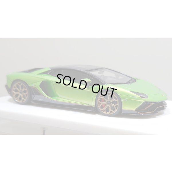 画像5: EIDOLON 1/43 Lamborghini Aventador LP780-4 Ultimae 2021 (Leirion Wheel) Giallo Verde Pearl Carbon Roof Limited 35 pcs.