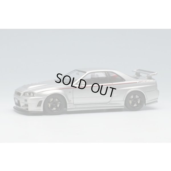 画像1: EIDOLON 1/43 NISMO R34 GT-R Z-tune 2004 Silver (NISMO stripe)