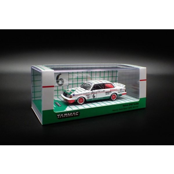 画像1: Tarmac Works 1/64 Volvo 240 Turbo Macau Guia Race 1985 Winner
