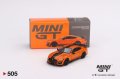 MINI GT 1/64 Ford Mustang Shelby GT500 Twister Orange (LHD)
